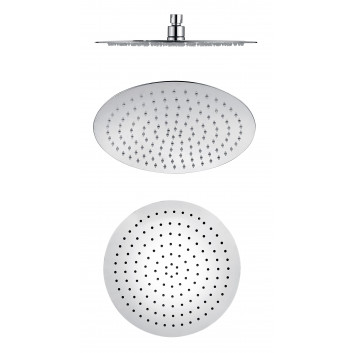 Overhead shower Ultra Slim Paffoni, round, średnica 30cm, chrome