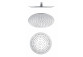 Overhead shower Ultra Slim Paffoni, round, średnica 30cm, chrome