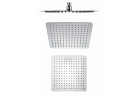 Overhead shower Ultra Slim Paffoni, square, 30x30cm, chrome