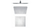 Overhead shower Ultra Slim Paffoni, round, średnica 30cm, chrome