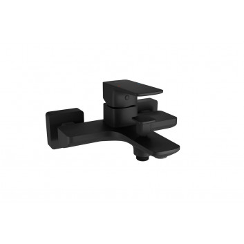 Bath tap Excellent Keira, wall mounted, black mat