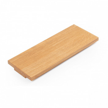 Shelf with railing Terma Simple 50 cm - oak