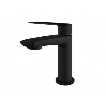 Washbasin faucet Vedo Desso Nero, standing, without pop, black mat
