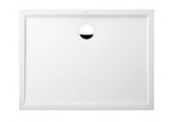 Shower tray rectangular Villeroy&Boch Futurion Flat, 1200x800mm, Weiss Alpin