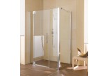 Drzwi prysznicowe Kermi Pasa XP 170x185cm, wahadłowe, jednoskrzydłowe, z polami stałymi- sanitbuy.pl