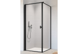 Door shower Radaway Nes Black KDJ I 90, left, 900x2000mm, black profil