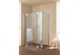 Drzwi prysznicowe Kermi Pasa XP 150x185cm, wahadłowe, dwuskrzydłowe, z polami stałymi- sanitbuy.pl