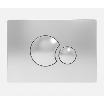 Flush button WC Sanit S706, dwudzielny, white