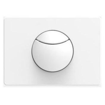 Flush button WC Sanit S706, dwudzielny, white
