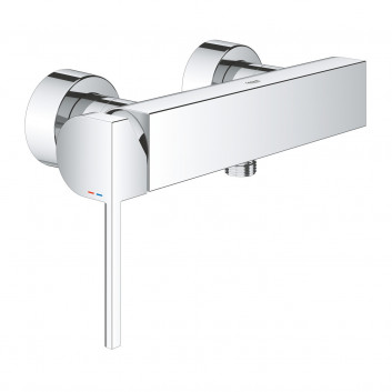 Shower mixer Grohe Plus, wall mounted, single lever, chrome