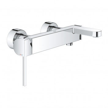 Shower mixer Grohe Plus, wall mounted, single lever, chrome