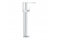 Freestanding bath mixer Grohe Plus, with shower set, chrome