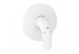 Shower mixer concealed Grohe Eurostyle, single lever, moon white