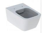 Wall-hung wc WC Geberit Icon Square Rimfree, ukryte mocowania, white