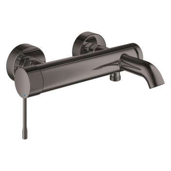 Wall mounted bath mixer Grohe Essence, single lever, polished nickel