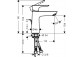Bateria umywalkowa 1-uchwytowa Hansgrohe Talis E 110 wys. 191 mm, chrom, CoolStart, komplet odpływowy- sanitbuy.pl