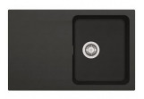 Zlewozmywak Franke Orion OID 611-78 Tectonite for built-in, jednokomorowy, 78x50cm - onyx
