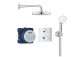 Shower set Grohe Tempesta 210, concealed, mixer thermostatic, chrome