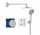 Shower set Grohe Rainshower Cosmopolitan 210, concealed, mixer thermostatic, chrome
