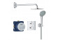 Shower set Grohe Tempesta 210, concealed, mixer thermostatic, chrome