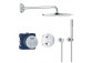 Shower set Grohe Tempesta 210, concealed, mixer thermostatic, chrome