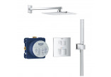 Shower set Grohe Grohtherm Cube, concealed, overhead shower 230mm, mixer thermostatic, chrome