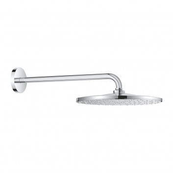 Overhead shower Grohe Rainshower 310 Mono, arm wall-mounted 422mm, ogranicznik przepływu, chrome