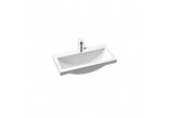 Vanity washbasin/drop in Marmorin Talia 60, 600x310x140 mm white