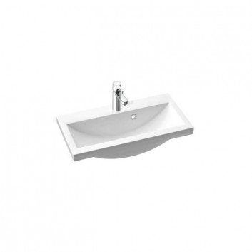 Vanity washbasin/drop in Marmorin Talia 60, 600x310x140 mm white