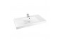 Vanity washbasin/drop in Marmorin Moira BIS 1000x500x140 mm without overflow white