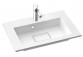 Vanity washbasin/drop in Marmorin Lira 60, 602x390x117 mm white 