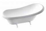 Bathtub freestanding Marmorin Fama retro 173x66cm, without overflow white