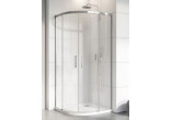 Quadrant shower enclosure Radaway Idea PDD, 90x90, glass transparent
