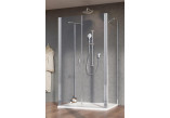 Door shower Radaway Nes DWD+2S 90, transparent, saloon type, 900x2000mm, profil chrome