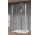 Door shower Radaway Nes DWD+2S 120, transparent, saloon type, 1200x2000mm, profil chrome