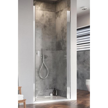 Door shower Radaway Nes KDS II 120, left, 1200x2000mm, silver profil