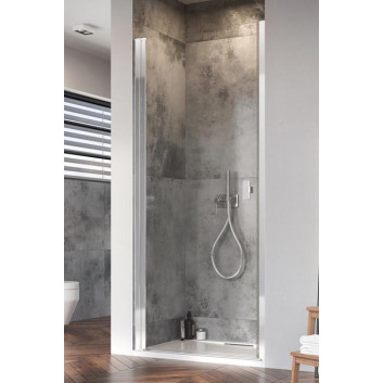 Door shower Radaway Nes KDS II 120, left, 1200x2000mm, silver profil