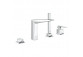 4-hole bath mixer Grohe Allure Brilliant, chrome