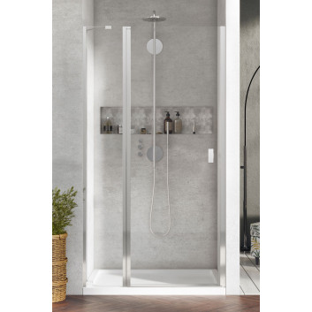 Door shower Radaway Nes KDS II 120, left, 1200x2000mm, silver profil