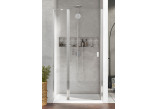 Door shower Radaway Nes KDS II 120, left, 1200x2000mm, silver profil