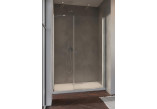 Door shower for recess installation Radaway Nes DWS 110, transparent, right, 1080-1110x2000mm, profil chrome