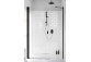 Door shower Radaway Nes KDS II 120, left, 1200x2000mm, silver profil