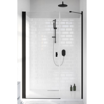 Door shower Radaway Nes KDS II 120, left, 1200x2000mm, silver profil