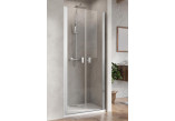 Door shower for recess installation Radaway Nes DWD I 100, saloon type, 980-1010x2000mm, profil chrome
