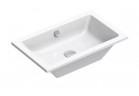 Under-countertop washbasin lub drop in Catalano Zero 60x37 cm, white