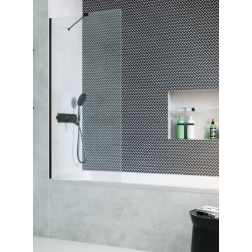 Door shower Radaway Nes KDS II 120, left, 1200x2000mm, silver profil