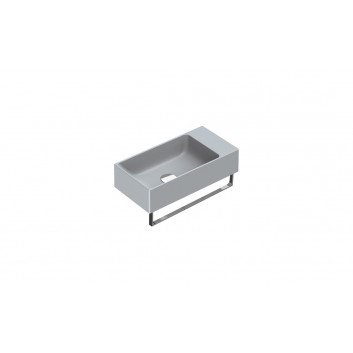 Wall-hung washbasin Catalano Verso lub countertop 50x25 cm, white - sanitbuy.pl