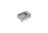 Wall-hung washbasin lub countertop Catalano Zero, 40x23cm, satin cement