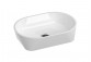 Countertop washbasin Ravak Solo, konglomeratowa, 58x40cm, white