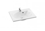 Countertop washbasin Ravak Solo, konglomeratowa, 58x40cm, white